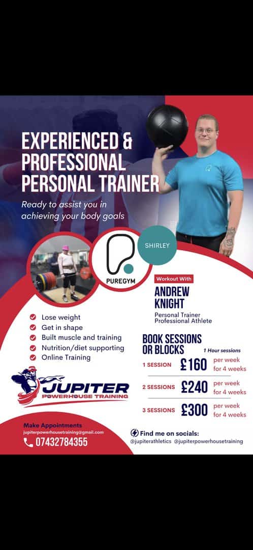 10% of Personal training